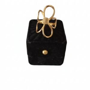 Adjustable Linear Petal Ring