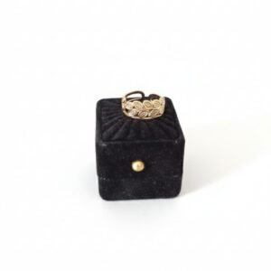 Adjustable Artisan Foliage Ring