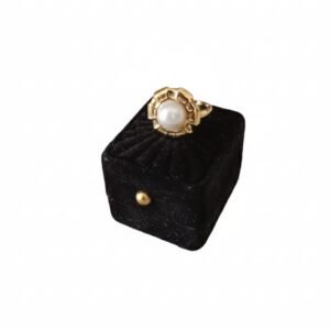 Adjustable Pearl Ring