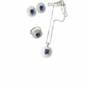 Royal Sapphire Sunburst Set