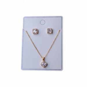 Square Glow Silver Set