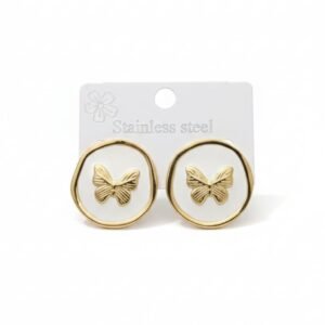 Luna Butterfly Studs
